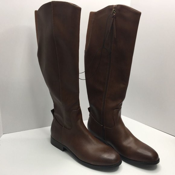 Universal Thread Brisa Riding Boots Cognac - Picture 3 of 7